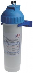 Patrona změkčovače typ B 58 ø 150mm V 470mm s nástěnným držákem teplota vody 5°C do 40°C