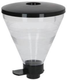 Zásobník na kávová zrnka kompletní ø 200mm V 185mm ø sedla 59mm objem nádoby 1kg pro mlýnek na kávu