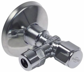 Rohový ventil přívod 1/2″ výstup 3/8″ (ø10mm)  -  -