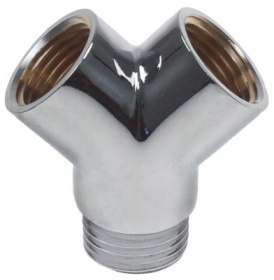 Y-kus závit 1/2" vnější závit - 1/2" vnitřní závit - 1/2" vnitřní závit