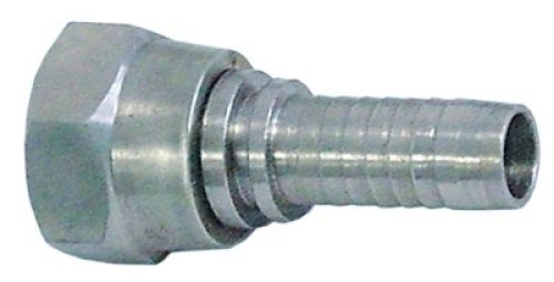 Hadicová přípojka SS s převlečnou maticí závit 1/2″ ø hadice 13mm Množství 1 ks