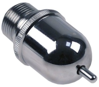 Provzdušňovač a odvzdušňovač závit 3/4" vnější závit pochromované ø 36mm L 45mm
