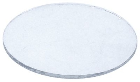 Skleněný panel ø 58mm tloušťka 2mm