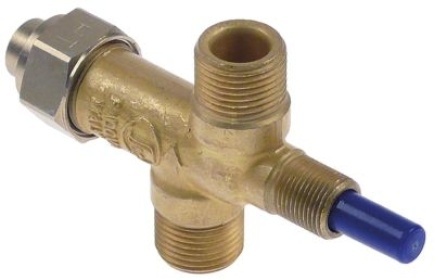 Bezpečnostní ventil přívod plynu 3/8" (trubka ø 10 mm)
