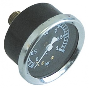 Manometr přípojka na zadní straně závit 1/4″ ø 50mm označení 1-1,25 rozsah tlaku 0 do 3bar