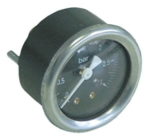 Manometr přípojka na zadní straně závit 1/4″ ø 51mm označení 2 rozsah tlaku 0 do 3bar