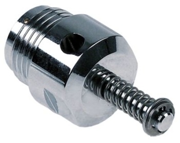 Provzdušňovací ventil závit 1/2" vnější závit pochromované ø 25mm L 16mm