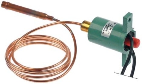 Presostat 250V délka kabelu 230mm 1NC 6A reset manuální rozdíl spínání 45bar