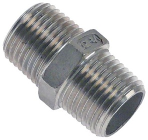 Dvojitá vsuvka závit 1/2″ - 1/2″ SS Množství 1 ks