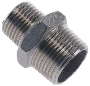 Dvojitá vsuvka závit 1/2″ - 3/4″ SS Množství 1 ks