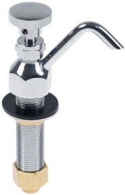 Stojánkový ventil závit 1/2″ ø madla 30mm V 65mm výška výpusti 40mm délka výpusti 50mm