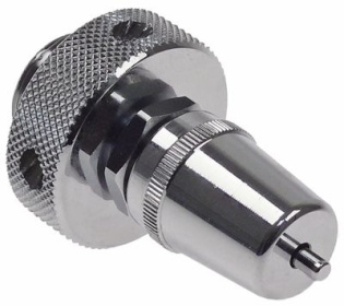 Provzdušňovač a odvzdušňovač závit 3/8" vnější závit pochromované L 37mm WS 24