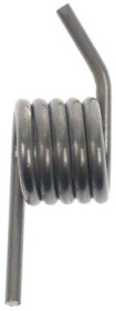 Otočná pružina ø 13mm ø kabelové měrky 2mm L1 12mm L2 12mm L3 12mm Množství 1 ks