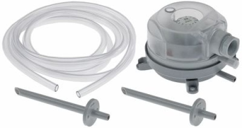 Hlídač tlaku rozsah tlaku 0,2-2,0mbar montážní vzdálenost 65mm ochrana IP54