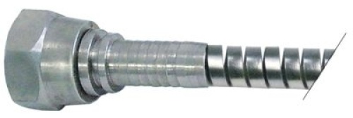 Hadicová přípojka SS rovné závit 1/2″ ø hadice DN13mm Množství 1 ks