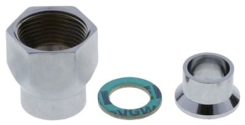 Kompresní šroubové spojení závit 3/4″ ø trubky 15mm pochromovaná mosaz