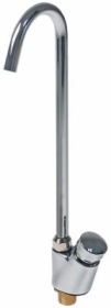 Samozavírací kohout s pevnou výpustí závit 1/8" vnitřní závit, 3/8" vnější závit  -