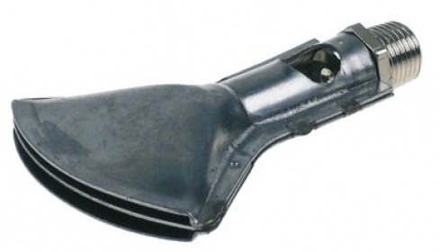 Plošný hořák L 62mm W 42mm V 13,3mm 780W přípojka 1/8″ LPG ø otvoru 0,4mm