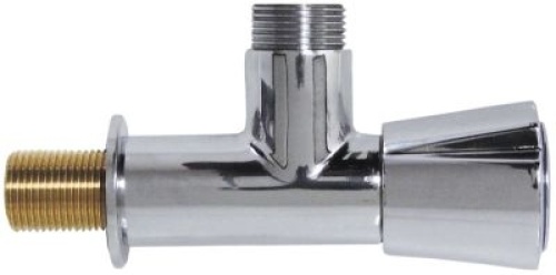 Rohový ventil přívod 1/2″ výstup 3/4″ horní díl kohoutu 3/4"