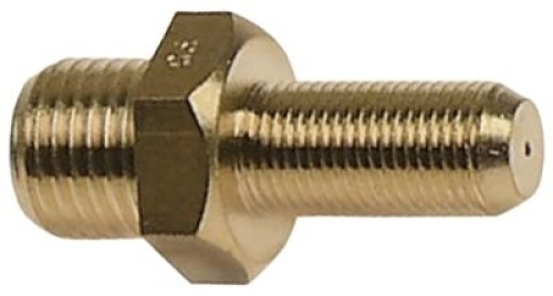 Plynová tryska WS 17 ø otvoru 0,9mm T1: 1/4″ T2: 1/8″