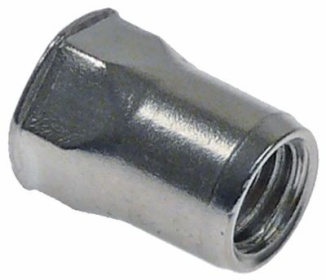 Nýtovací matice závit M8 SS L 16,4mm DN 11mm Množství 1 ks