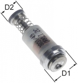 Magnetická vložka D1 ø 12,5mm D2 ø 8,5mm L 30mm vhodné pro SABAF