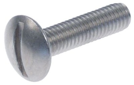 Boční šroub závit M6 L 25mm Inox přívod ploché Množství 1 ks ø hlavy 13,5mm