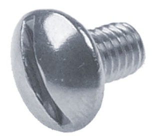 Boční šroub závit M5 L 11mm Inox přívod ploché Množství 1 ks ø hlavy 11mm
