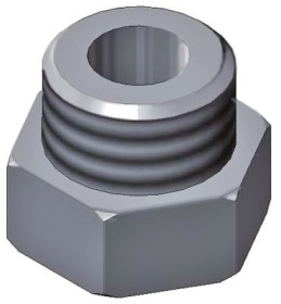Adaptér vnitřní závit 7/8″-20UNEF vnější závit 1/2″