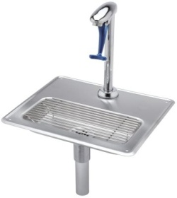 Dávkovač vody přípojka 1/2″ SS s mísou