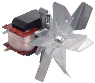 Horkovzdušný ventilátor typ C30R0404CLH 230V 25W L1 65mm L2 16mm L3 20mm L4 80/80/97mm FIME