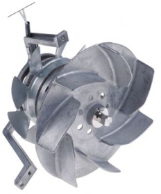 Horkovzdušný ventilátor 43 W 230V, 2200U/min