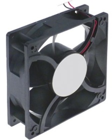 Axiální ventilátor 12VDC 12,72W L 127mm W 127mm V 38mm ložisko kuličkové ložisko