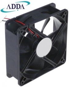 Axiální ventilátor 12VDC 10W L 120mm W 120mm V 38mm ložisko kuličkové ložisko