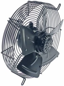 Axiální ventilátor 90/105W 230V ø 350mm 1380/1600U/min přípojka pro skříňku křížení