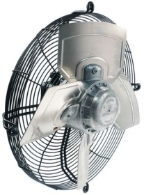 Axiální ventilátor ZIEHL-ABEGG 450/340W 400V 1360/1040U/min ložisko s ložiskem ø otvoru 9,5mm