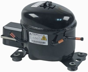 Kompresor HUAYI chladivo R600a typ HYB81MHU a 220-240V 50Hz 5,5kg 1/8HP zdvihový objem 8,1cm³