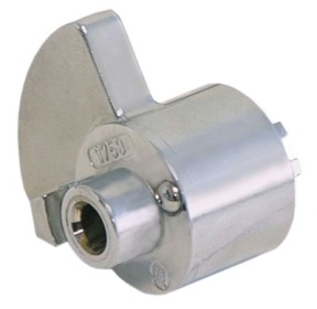 Otočný uzávěr ø 40mm V 47mm ø otvoru 10mm typ 1750