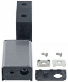 Hranový závěs L 162mm W 34mm montážní vzdálenost 42mm se sklonem