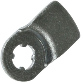 Vačka pozinkovaná ocel rozteč otvorů 30,5mm V 7mm W 23mm tloušťka 2,5mm kompenzace