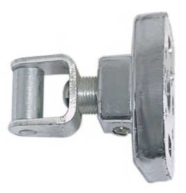 Pojistka dveří V 24mm s pojezdovým kolečkem 1653 chladicí jednotky