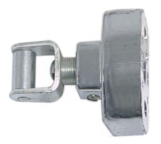 Pojistka dveří V 32mm s pojezdovým kolečkem 1653 chladicí jednotky