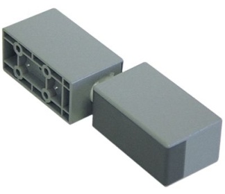 Hranový závěs L 188mm montážní vzdálenost 38mm se sklonem zavěšení levé/pravé řada G 915