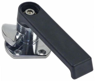 Pákový uzávěr V 66mm L 185mm vpravo typ řada 6300 materiál madla plast