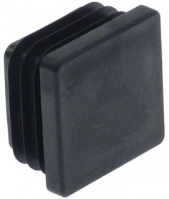 Koncová krytka černý L 35mm W 35mm pro čtverhranné trubky Množství 50 ks