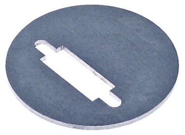 Krycí deska ø 40mm kulatý tloušťka 1mm