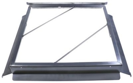 Držák na koš L 540mm W 630mm nerezová ocel vhodné pro FI 80 - 120