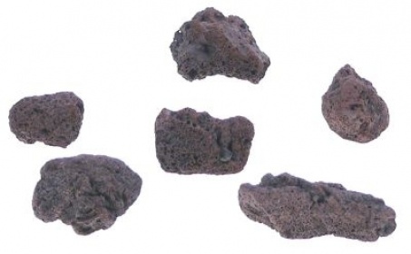 Lávové kameny velikost asi 20mm  - Množství 1,5kg