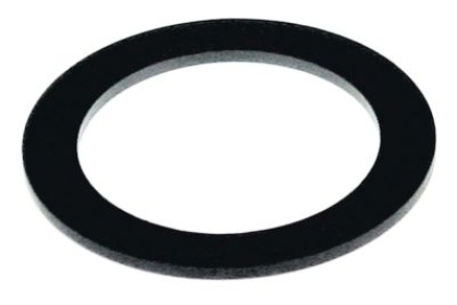 Podložka plast ø 56mm ø vnitřní půměr 40mm V 2,3mm pro západku dveří