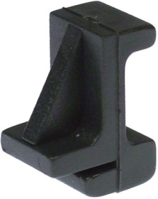 Držák roštu L 20mm V 15,5mm plast W 11mm